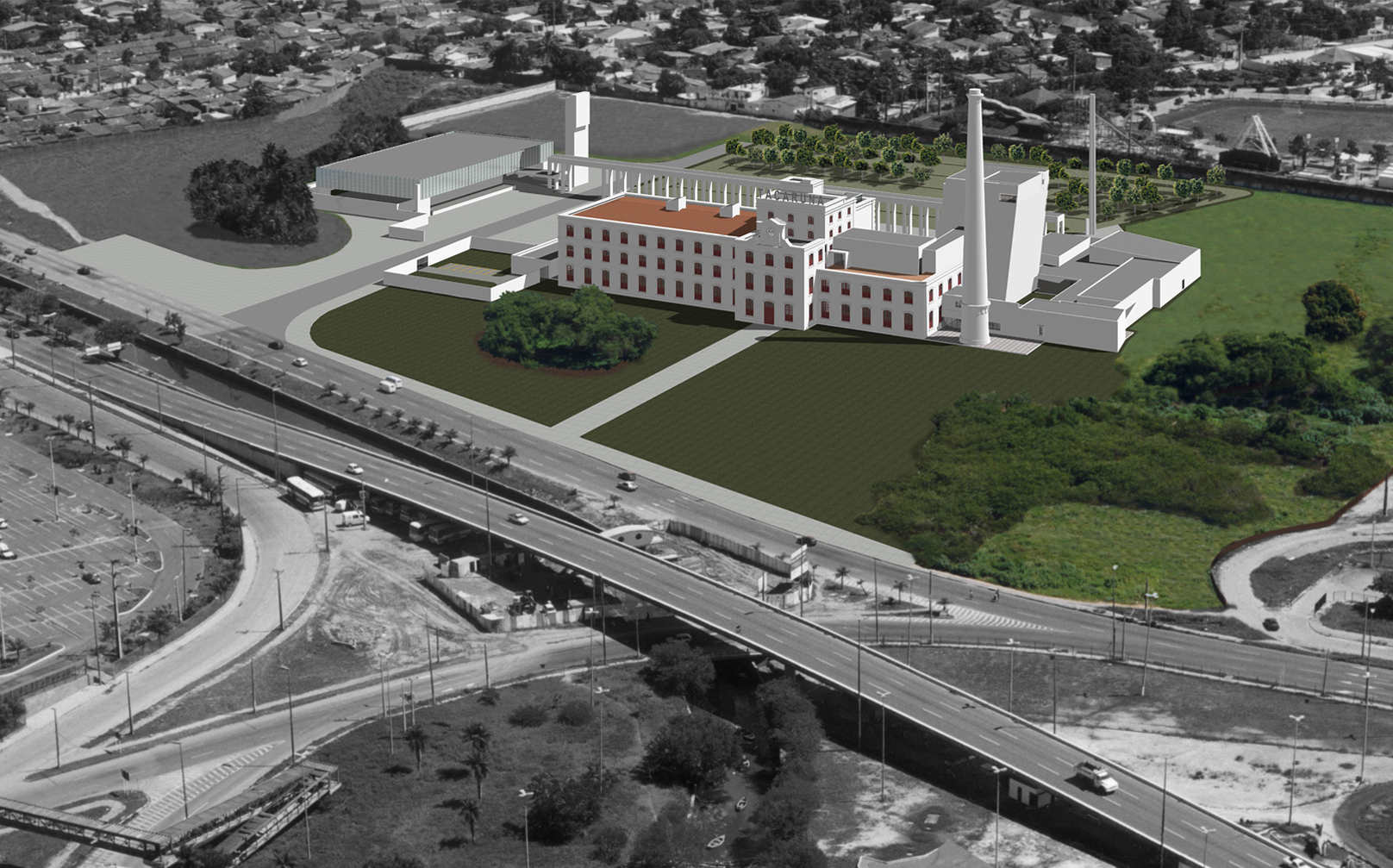 1º Prêmio em Concurso de arquitetura para o Centro Cultural Tacaruna - 2002
